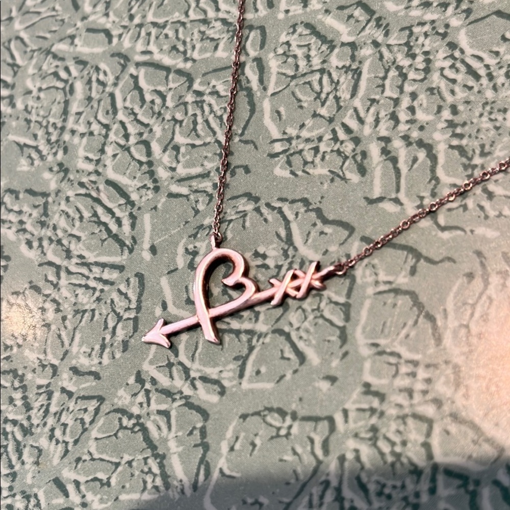 Paloma Picasso Graffiti Heart & Arrow Pendant